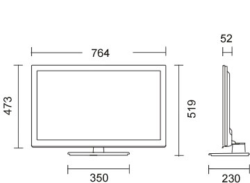 Panasonic LED LCD TV TX-L32E5E Full HD Smart Viera 02390017 - dodatni pogled