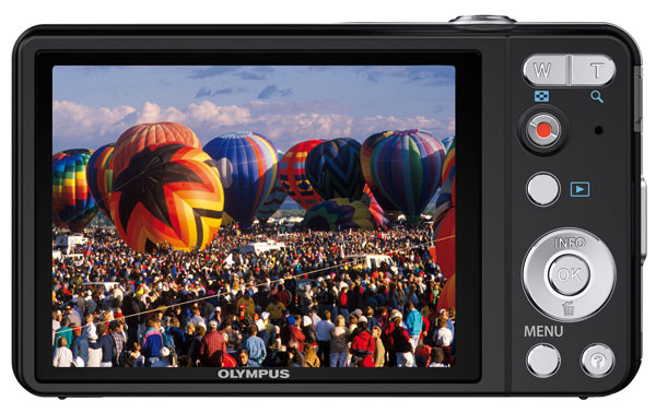 Olympus kompaktni digitalni fotoaparat VG-160 crni - dodatni pogled
