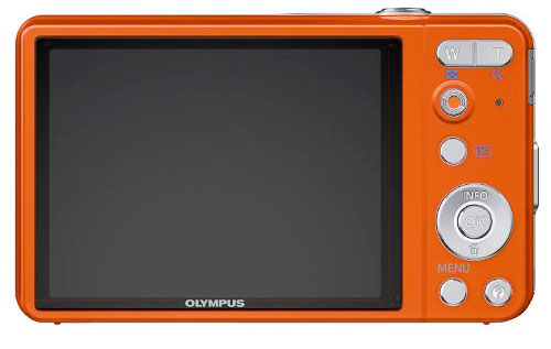 Olympus kompaktni digitalni fotoaparat VG-160 narandžasti - dodatni pogled