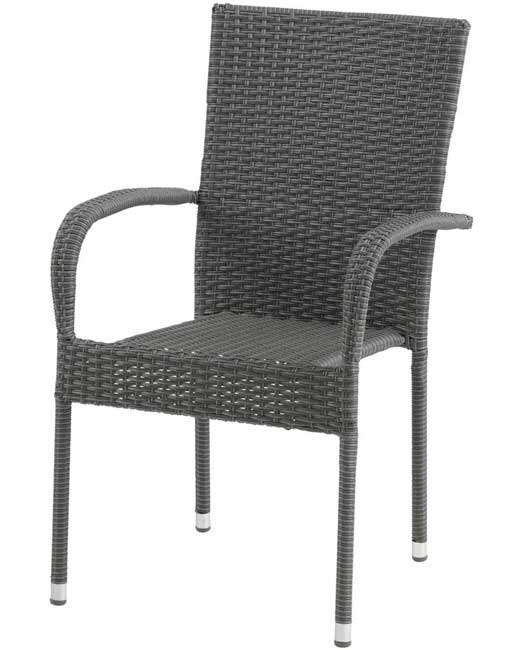 Stolica Granada čelik / petan braon  D - dodatni pogled