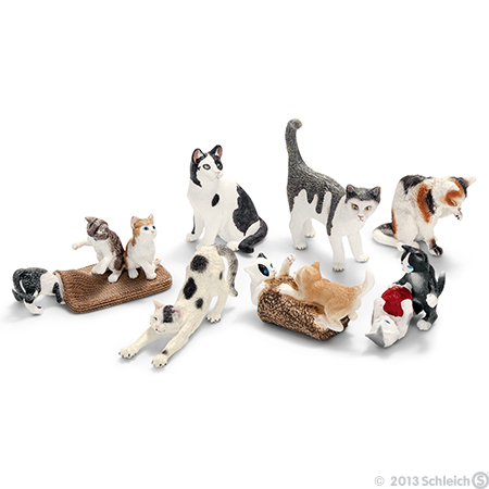 Schleich Domaće životinje - Mačići 13674 - dodatni pogled