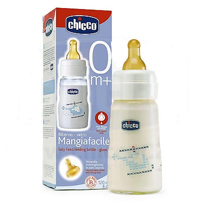Chicco staklena flašica 120ml, 0m+ -  71160.02 - dodatni pogled
