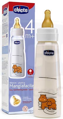 Chicco plastična flašica 350ml, 4m+ -  7116704 - dodatni pogled