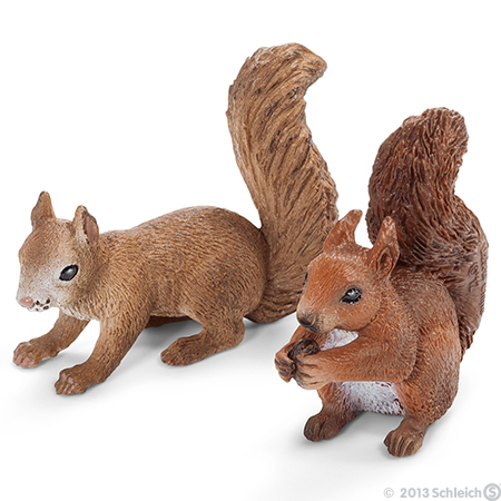 Schleich Divlje Životinje - Veverica, sedi 14367 - dodatni pogled