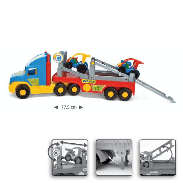 Wader Super Truck with Buggy - Kamion sa dva Bagija 36630 - dodatni pogled