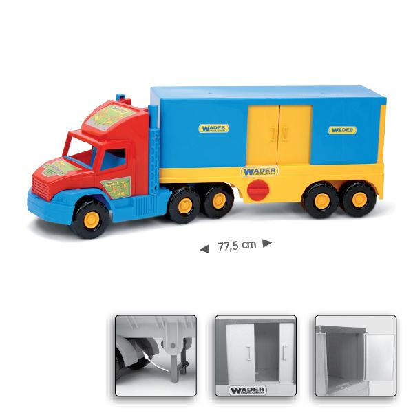 Wader Super Truck Container - Kamion sa kontejnerom 23722 - dodatni pogled
