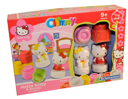Clementoni Hello Kitty & Mimmy Soft Blocks - Mekane Kocke Clemmy 17333 - dodatni pogled