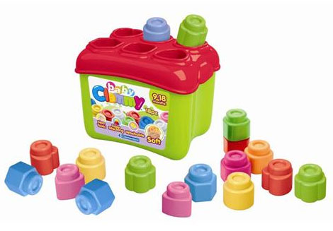 Clementoni Sorter Soft Blocks - Mekane Kocke Clemmy 22608 - dodatni pogled