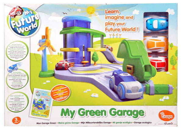 Silverlit My Green Garage - Futuristička garaža sa punjivim autićem 23028 - dodatni pogled