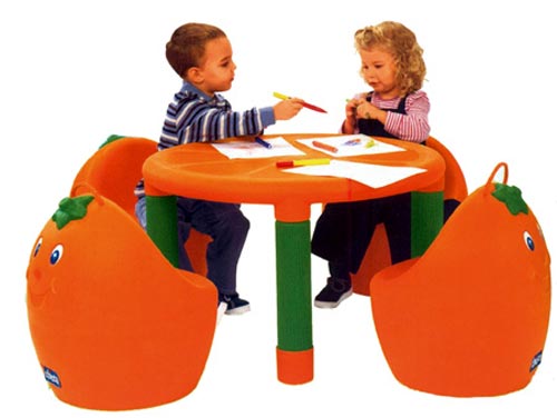 Chicco stolica - Happy Garden, pomorandža - 68944 - dodatni pogled