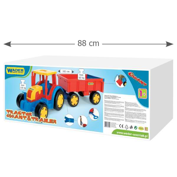 Wader traktor sa prikolicom 23206 - dodatni pogled