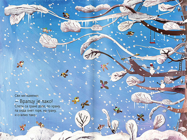 Radoznalo vrapče - dodatni pogled