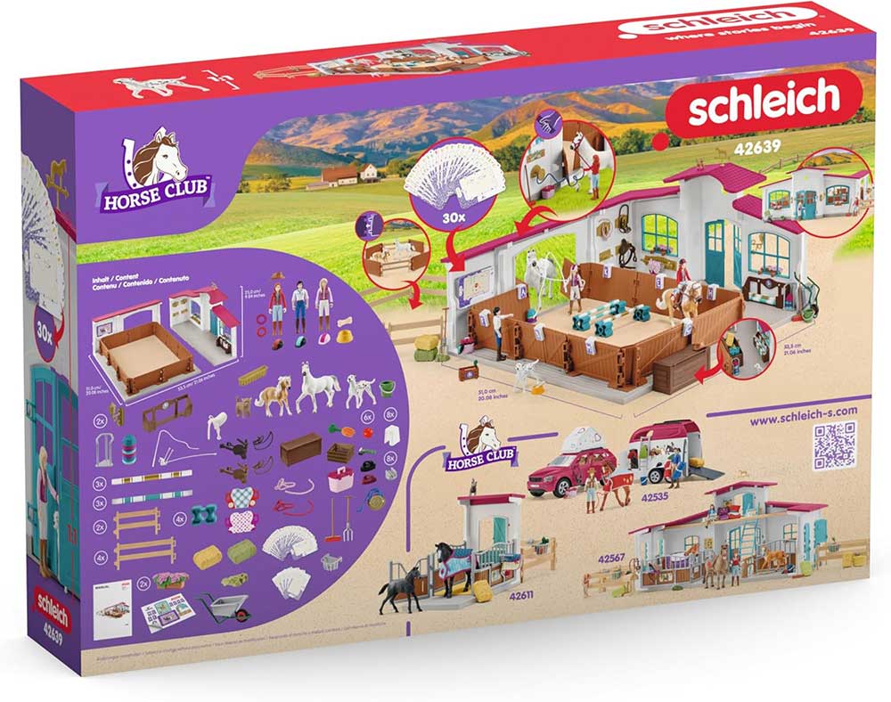 Schleich® Horse Club Figure Arena za jahanje sa konjima Peppertree 42639 - dodatni pogled