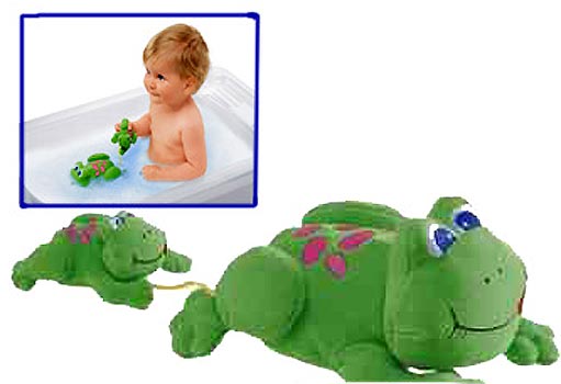 Chicco igračka za kupanje žabice - 69361 - dodatni pogled