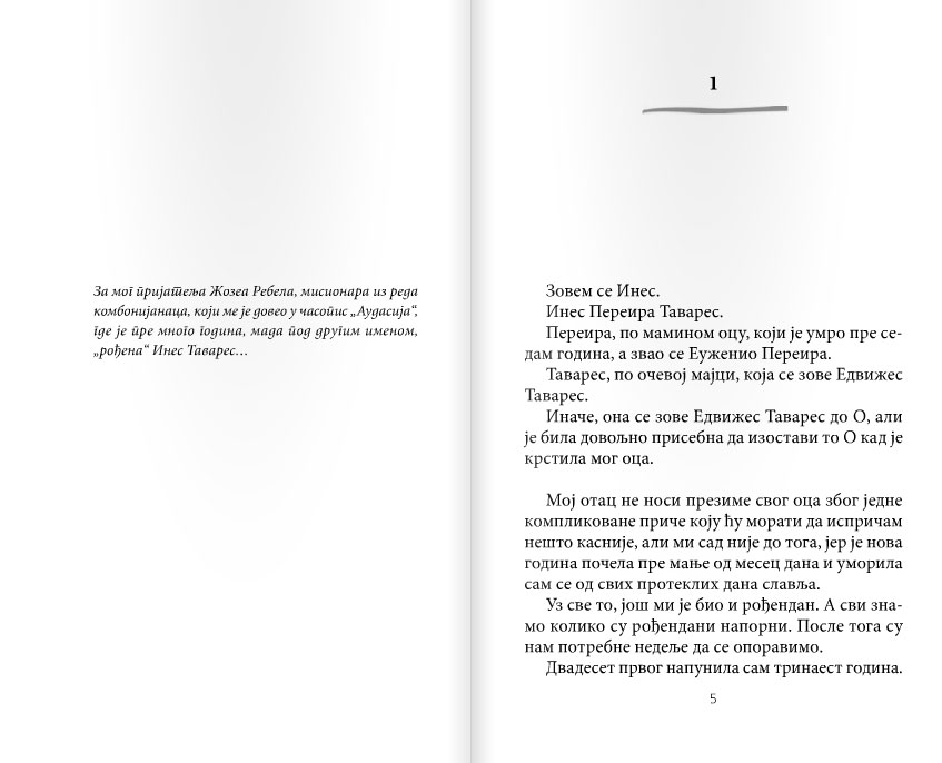 Dnevnik Ines Tavares - dodatni pogled