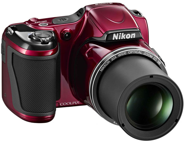 Nikon Digitalni Fotoaparat CoolPix L820 crvena - dodatni pogled