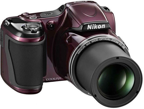 Nikon Digitalni Fotoaparat CoolPix L820 plum - dodatni pogled