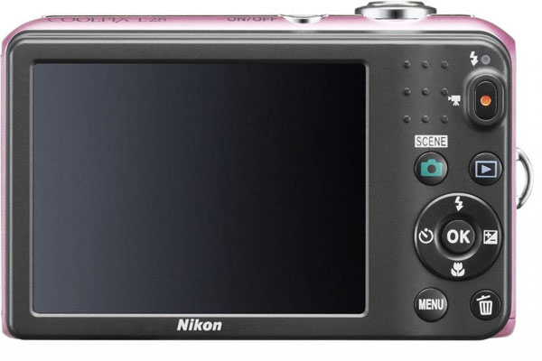 Nikon Digitalni Fotoaparat CoolPix L28 pink - dodatni pogled