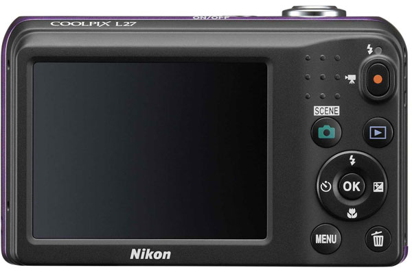 Nikon Digitalni Fotoaparat CoolPix L27 crna - dodatni pogled