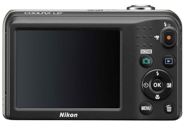 Nikon Digitalni Fotoaparat CoolPix L27 silver - dodatni pogled