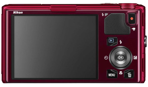 Nikon Digitalni Fotoaparat CoolPix S9500 crvena - dodatni pogled