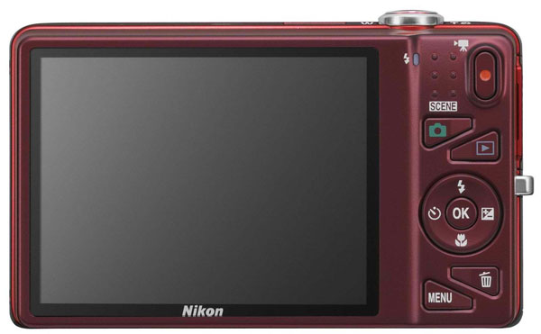 Nikon Digitalni Fotoaparat CoolPix S5200 crvena - dodatni pogled