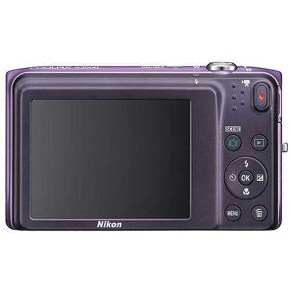 Nikon Digitalni Fotoaparat CoolPix S3500 ljubičasta - dodatni pogled