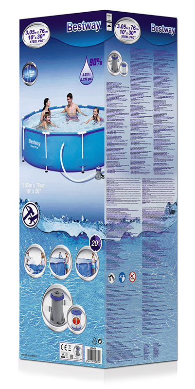 BestWay Bazen Za Dvorište Sa Metalnom Konstrukcijom 305 x 76 cm - dodatni pogled