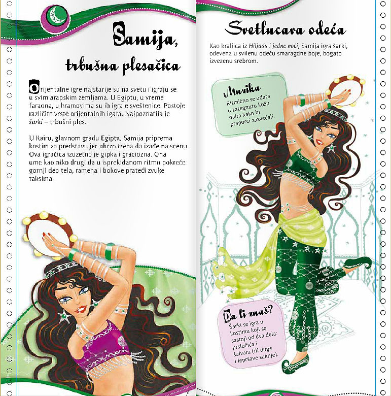 Kreiraj kostime za igračice sveta - dodatni pogled