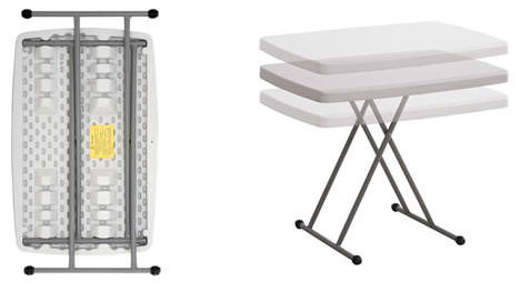 Podesivi sklopivi sto YCZ-76X 0204225 - dodatni pogled