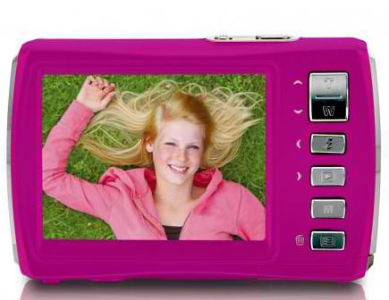 Digitalni fotoaparat Praktica DP1027 pink 257893 - dodatni pogled