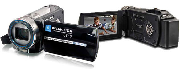 Praktica IX 8 digitalna video kamera - kamkorder, crna 264099 - dodatni pogled