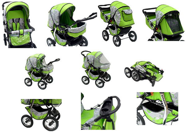 Anmar Duo Kolica Mirage Pink - dodatni pogled