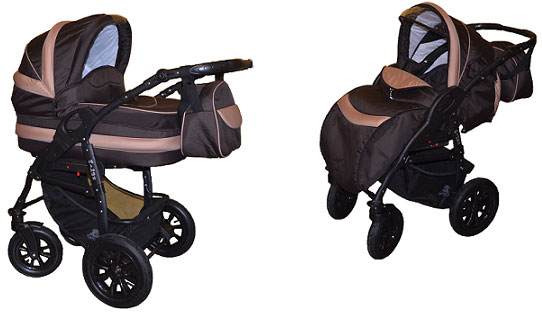 Anmar Trio Kolica Hilux Brown - dodatni pogled