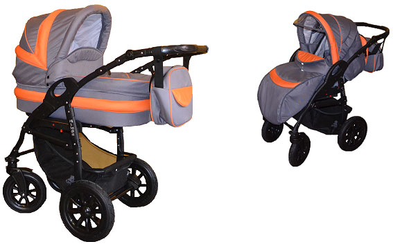 Anmar Trio Kolica Hilux Orange - dodatni pogled