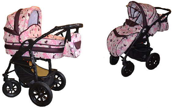 Anmar Trio Kolica Hilux Pink - dodatni pogled