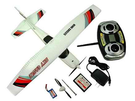 Nine Eagles avion sa daljinskim upravljanjem RTF Sky Eagle 2.4GHz 3ch - dodatni pogled