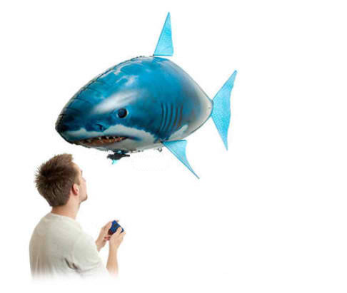 Ajkula - balon sa daljinskim upravljanjem Shark Air Swimmers - dodatni pogled