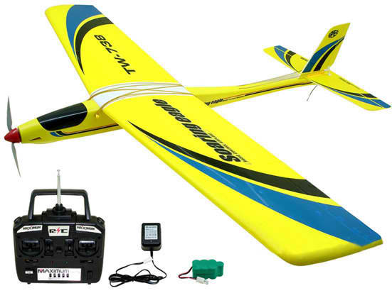 Avion na daljinsko upravljanje Soaring Eagle 3ch - dodatni pogled