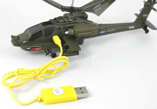 Mini helikopter Apache na daljinsko upravljanje Syma S109G - dodatni pogled