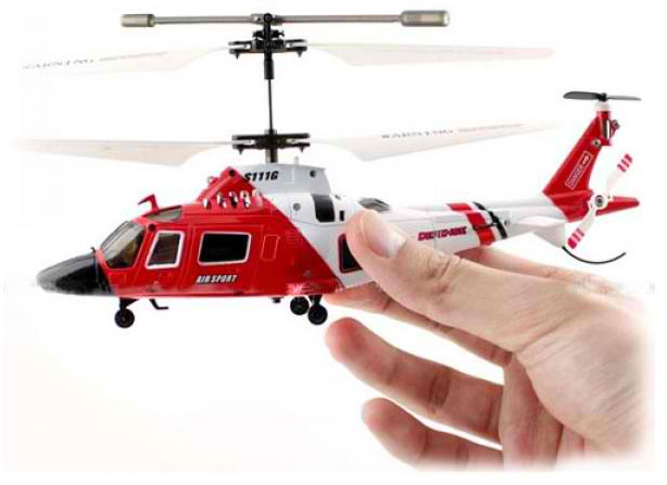 Mini helikopter na daljinsko upravljanje Syma S111G - dodatni pogled