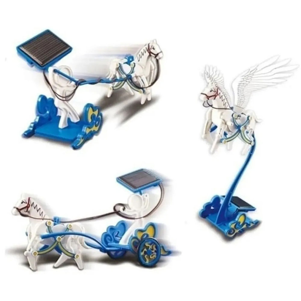 3 u 1 Solarni robot pegaz - dodatni pogled