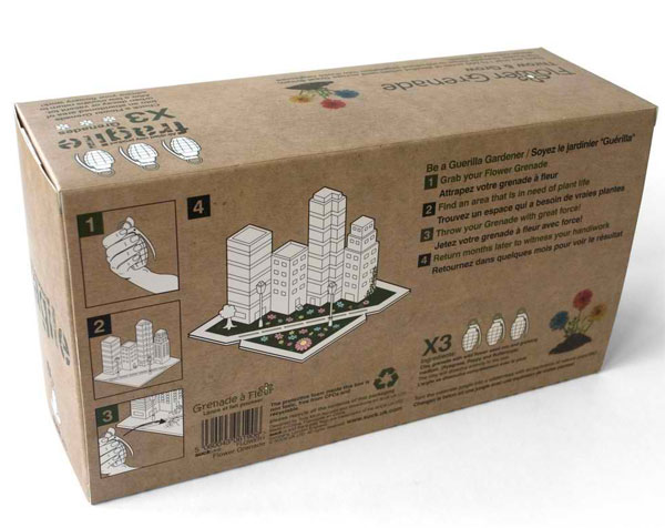 SuckUK Cvetna granata sa semenom za baštu FLOWER1 - dodatni pogled