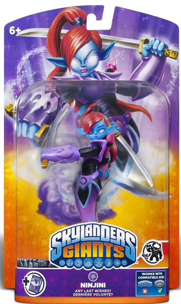 Skylanders G Giant Character Pack Ninjini 84543EU - dodatni pogled