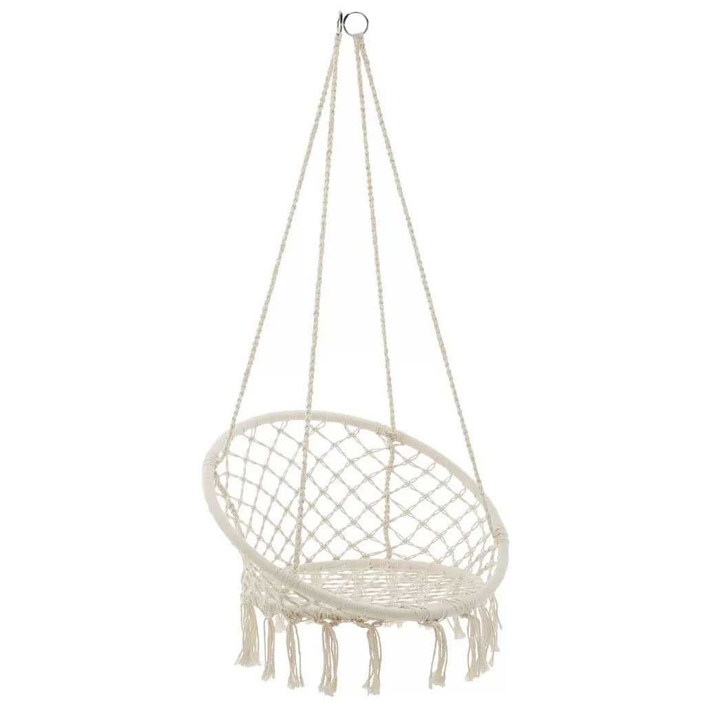 Dvobojni jastuci za makrame ljuljašku Lime - Fresh green - dodatni pogled