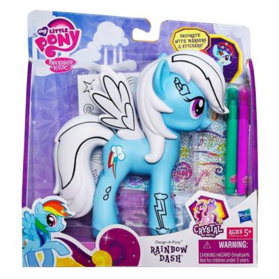 Hasbro My Little Pony sa stikerima Rainbow Dash A1385 - dodatni pogled