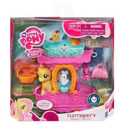 Hasbro My Little Pony Fluttershy u vagonu 37371 - dodatni pogled