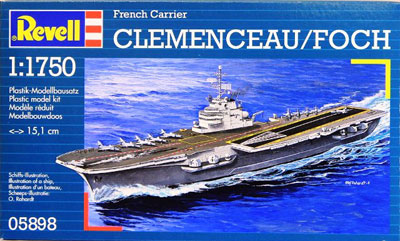 Revell maketa Francuski nosač aviona CLEMENCEAU / FOCH RV05898/030 - dodatni pogled