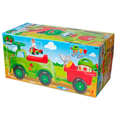 Ecoiffier Guralica sa prikolicom SM000360 - dodatni pogled