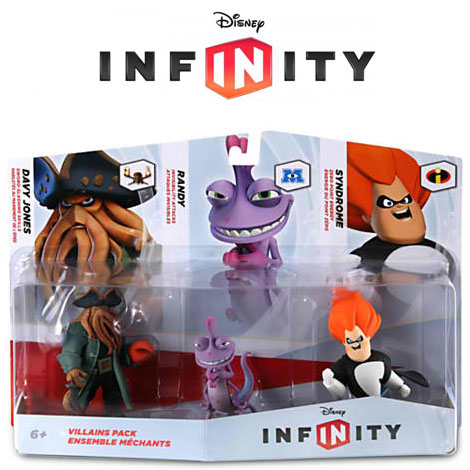 Disney Infinity Villains set sa 3 figure A11672 - dodatni pogled